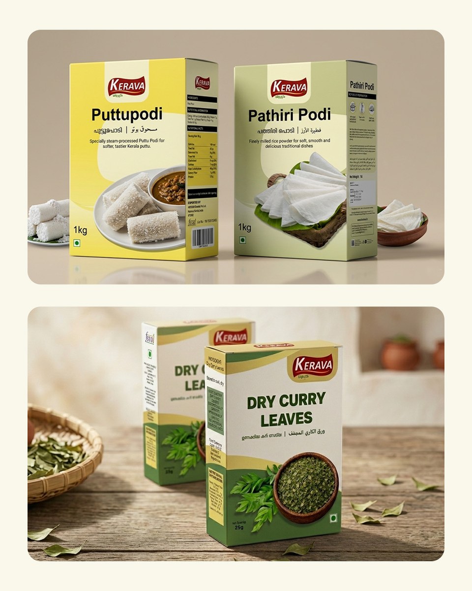Kerava food product packaging design